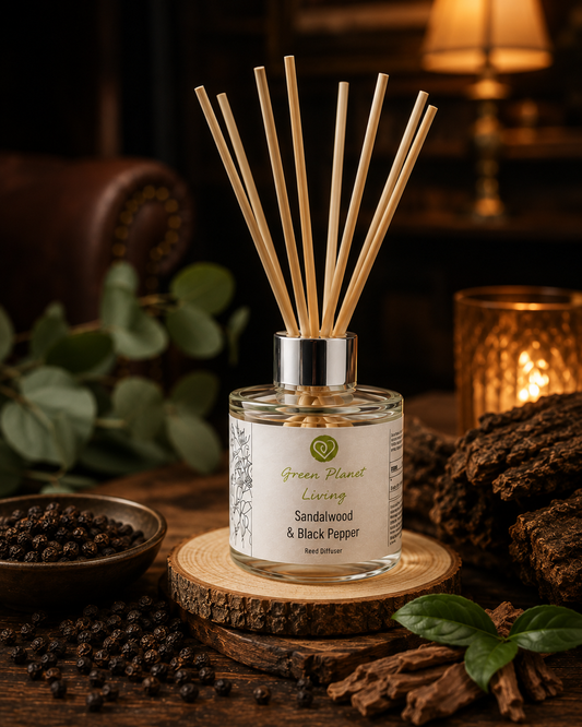 Clearance | Sandalwood and Black Pepper Reed Diffuser