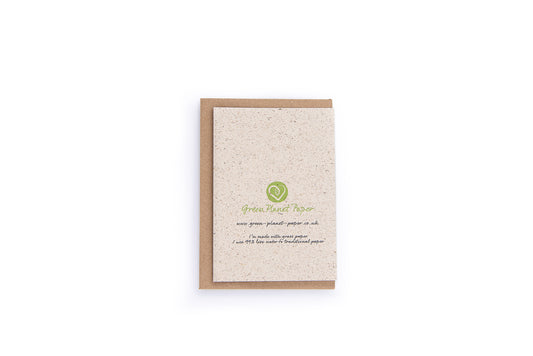Eco-friendly New Baby Card