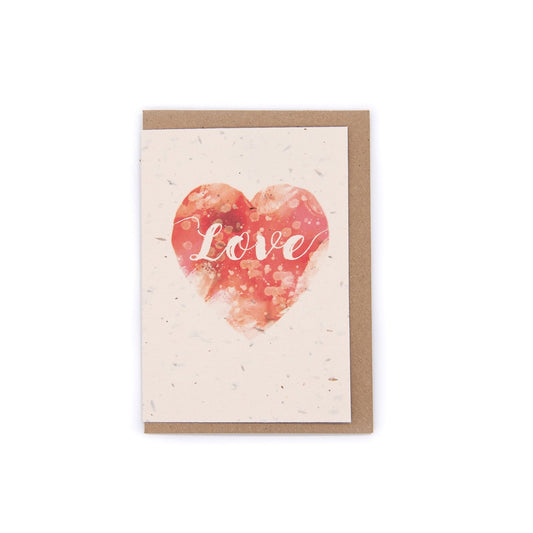 Love | Green Planet Living seed paper love cards