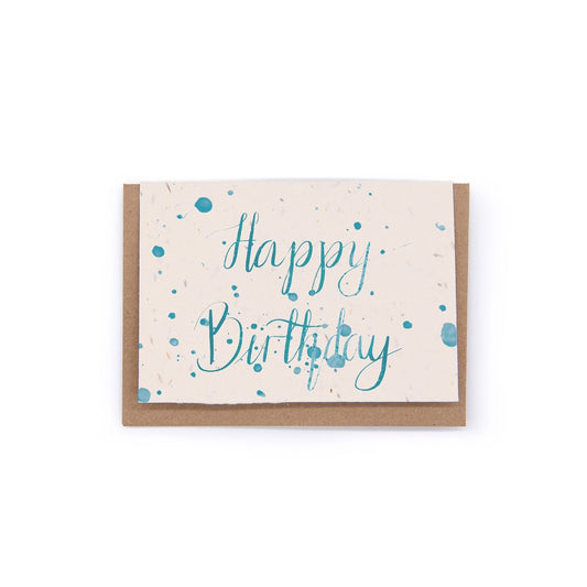 Birthday Card | Wildflower seed paper cards