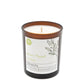 green planet living serenity candle in amber jar on white background
