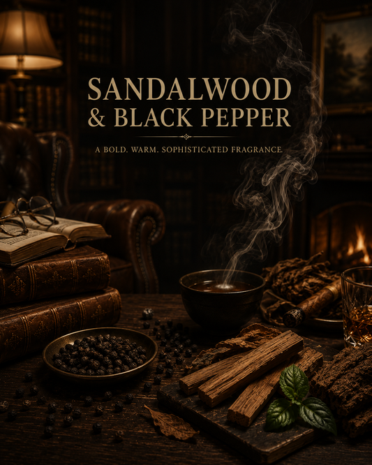 Clearance | Sandalwood and Black Pepper Reed Diffuser