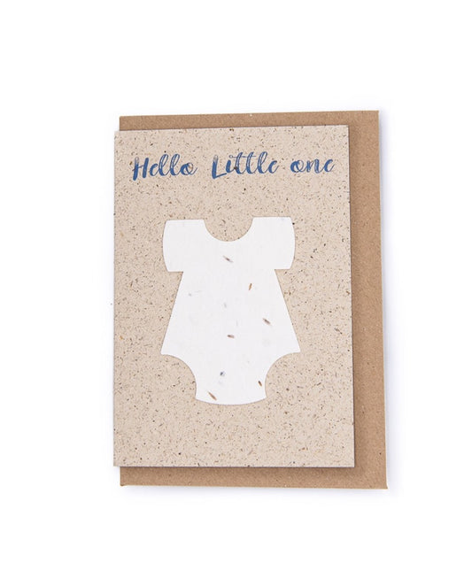 Eco-friendly New Baby Card
