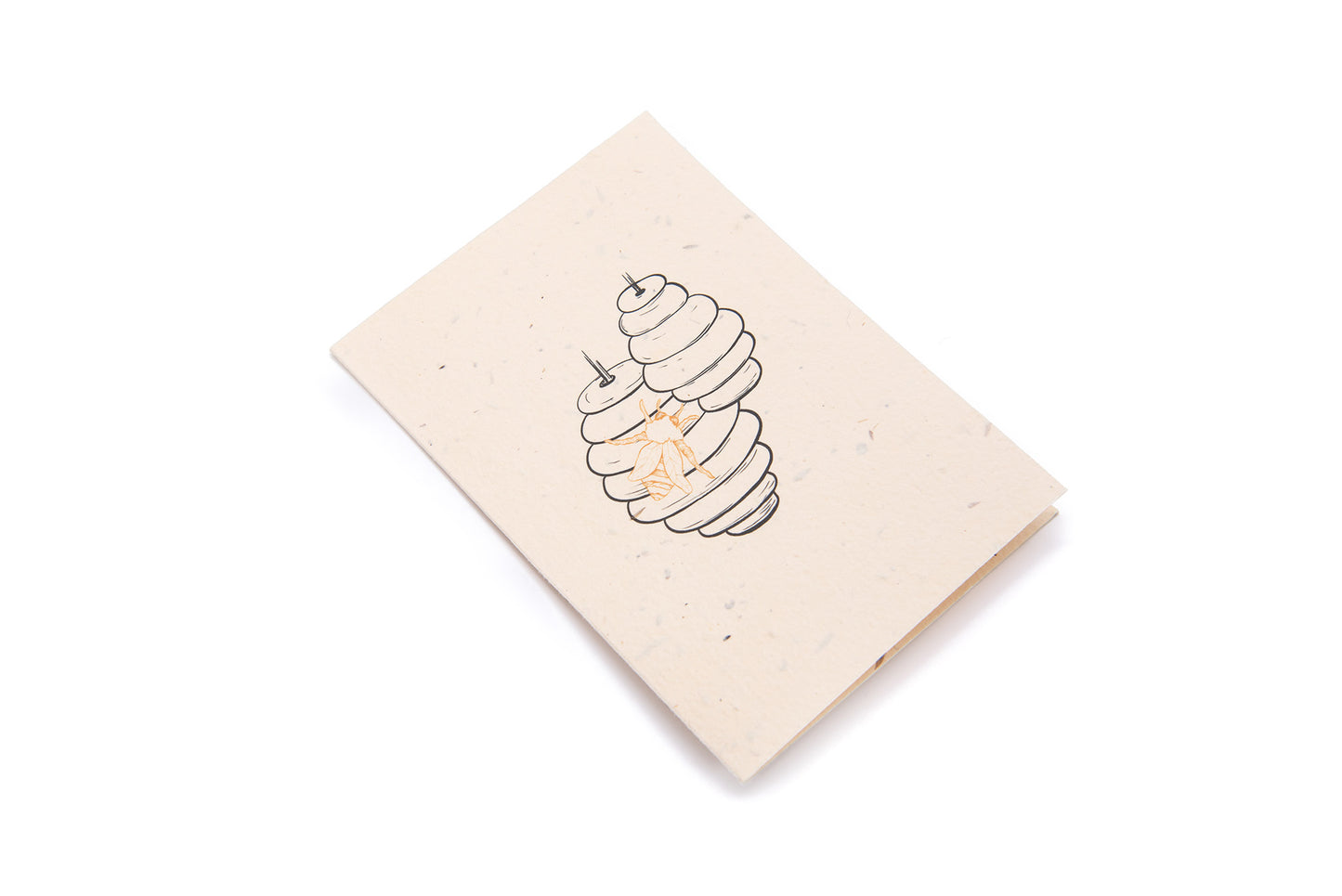 Honeypot card | Bee themed plantable seed paper greeting card