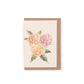 Peony Greeting Card | Green Planet Living plantable seed paper card