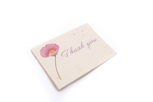 Thank You Card | Green Planet Living Plantable cards