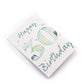 Green and aqua plantable 30th birthday card