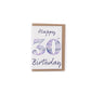 30th Birthday card
