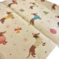 Dachshund Christmas wrapping paper 5m roll