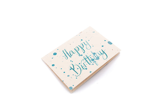 Birthday Card | Wildflower seed paper cards