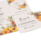 The Harvest Collection RSVP card